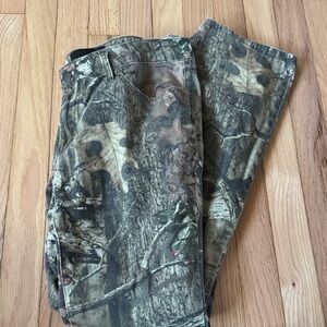 Mossy Oak Camouflage Straight Leg Pants